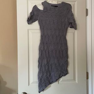 Asymmetrical Biography Dress